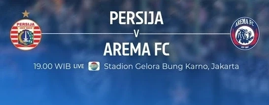 Pertandingan Persija vs Arema di Pekan ke-20 BRI Super League di Stadion Gelora Bung Karno. dok/brisuperleague