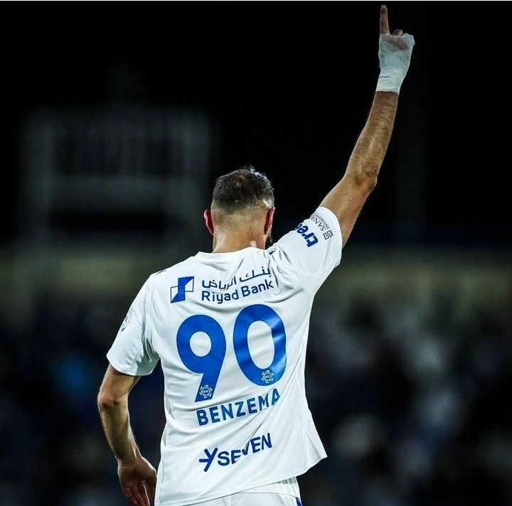 Pemain Al Hilal, Karim Benzema. dok/benzem