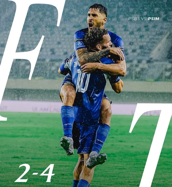 PSIM Yogyakarta meraih kemenangan 4-2 atas PSBS Biak pada pekan ke-23 Super League Indonesia. dok/psim