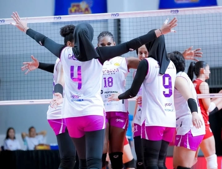 Jakarta Popsivo Polwan menang telak 3-0 atas Medan Falcons dalam lanjutan Proliga Wanita 2026. dok/popsivopolwan