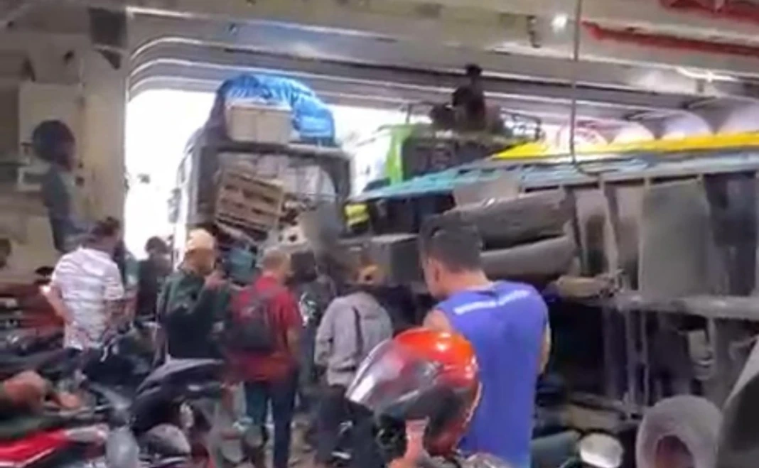 Tangkapan layar video yang beredar