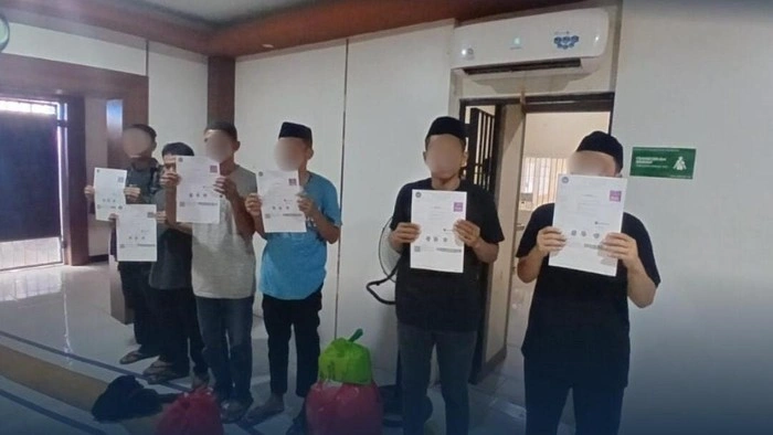 160 narapidana Rutan Kelas I Makassar dapat remisi Idul Fitri 2026. Dok. Istimewa