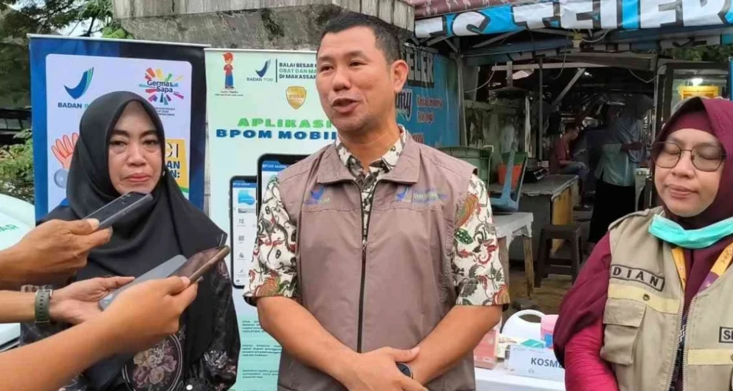 BPOM Makassar lakukan pengawasan terhadap makanan dan minuman takjil di Parepare