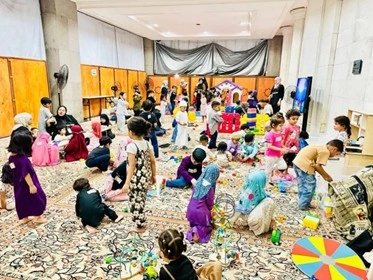 Contoh suasana nurseri Ramadan di masjid