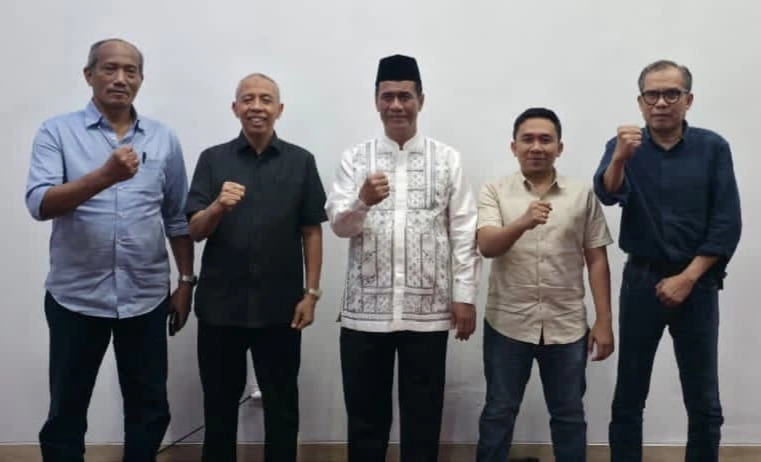 Foto bersama menteri Andi Amran Sulaiman bersama 