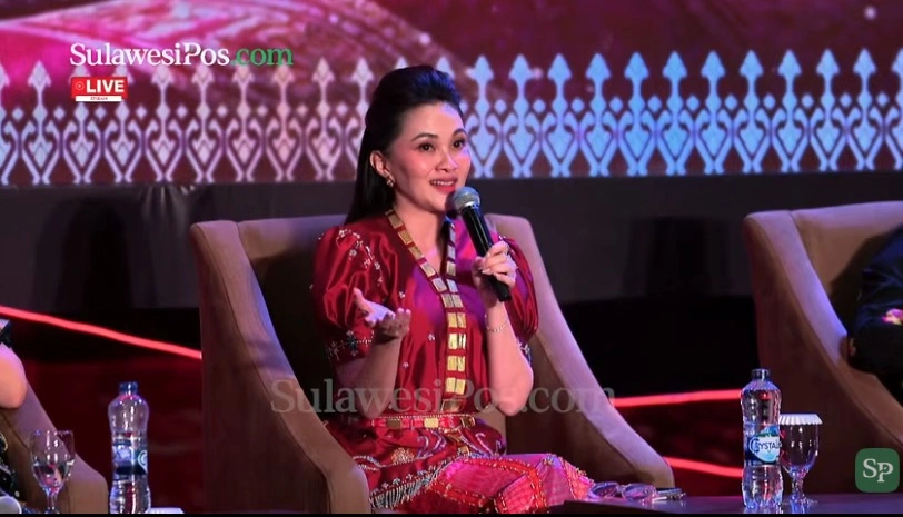 Gubernur Maluku Utara Sherly Tjoanda dalam PSBM XXVI yang digelar di Hotel Claro Makassar, Kamis