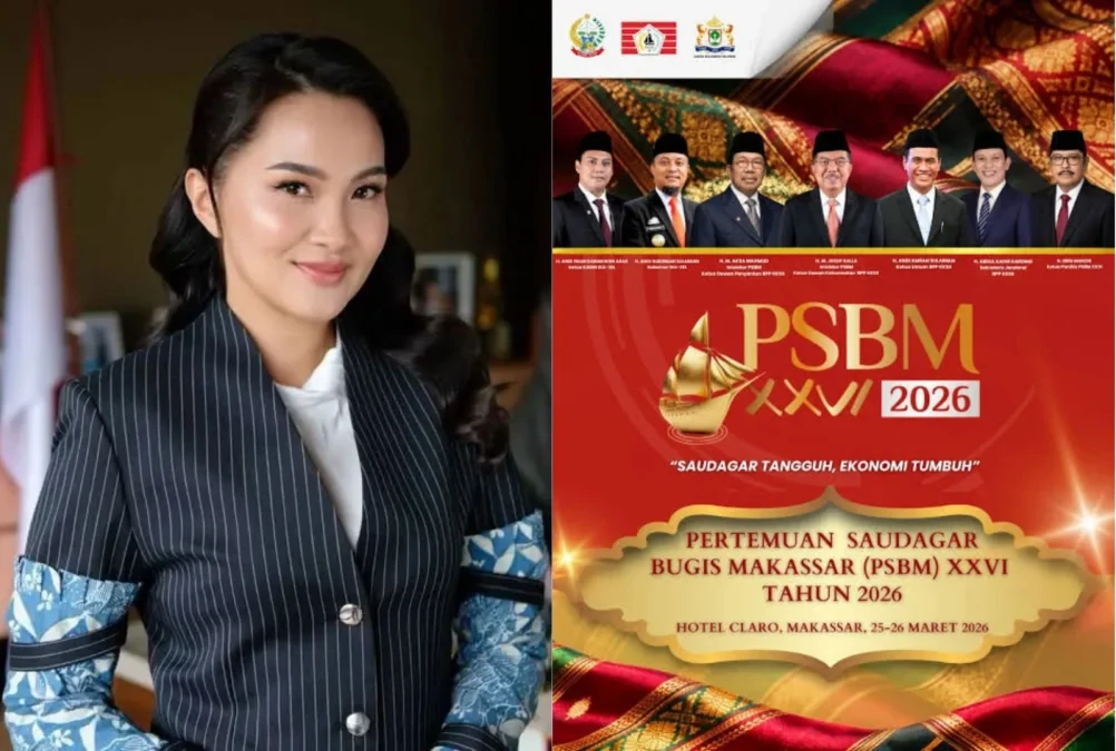 Gubernur Maluku Utara Sherly Tjoanda Kn hadir di PSBM 2026 Makassar.