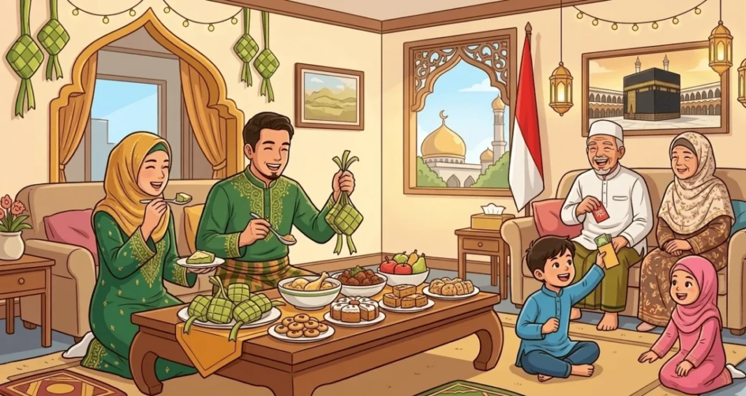 Ilustrasi Hari Raya Idul Fitri