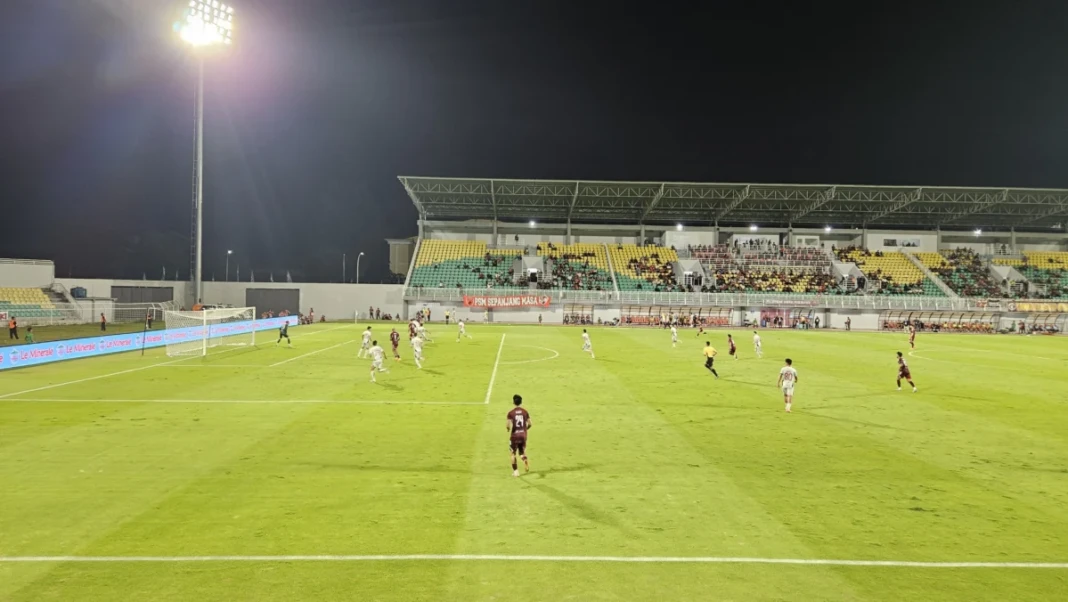 PSM Makassar kalah 2 -4 lawan Persita Tangerang di Stadion BJ Habibie. dok/adrianspos