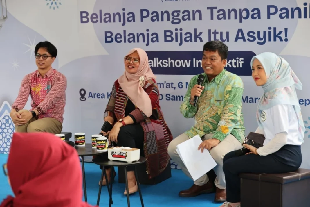 Kementan edukasi masyarakat lewat talkshow interaktif “Tani On Stage” bertema “Belanja Pangan Tanpa Panik, Belanja Bijak itu Asyik!”.
