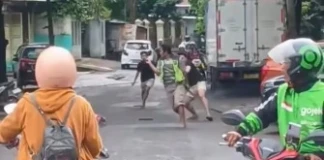 Jukir terlibat pertikaian dengan sejumlah warga di wilayah Antang, Makassar, Kamis