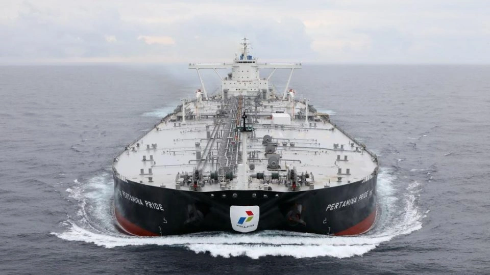 Kapal tanker milik pertamina