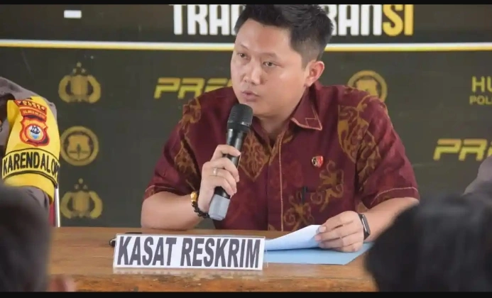 Kasat Reskrim Polres Bone, AKP Alvin Aji Kurniawan