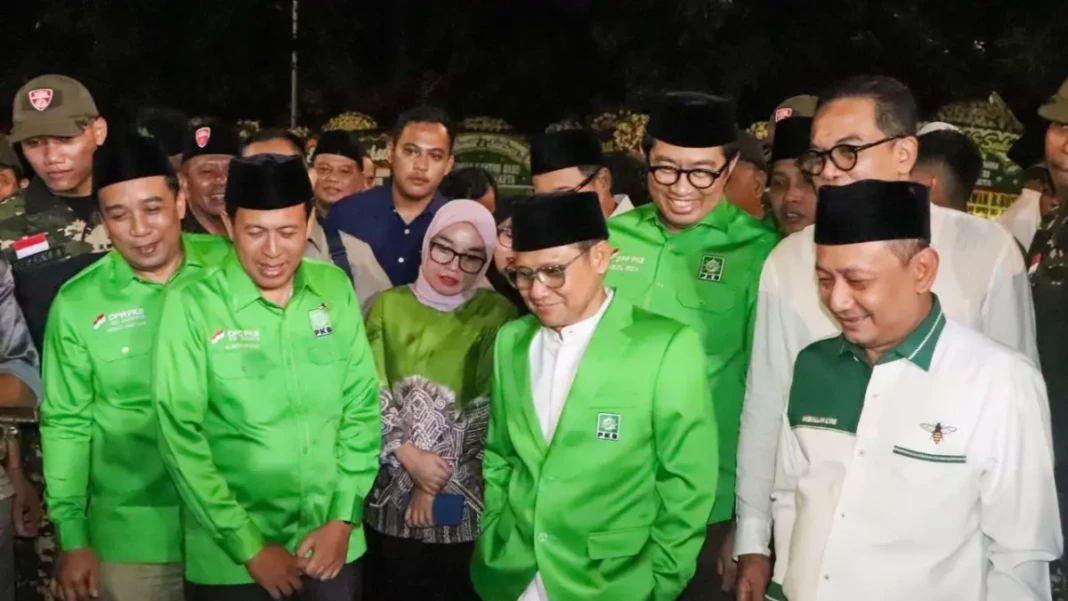 Ketua Umum PKB, Cak Imin saat meresmikan DPW PKB Jakarta