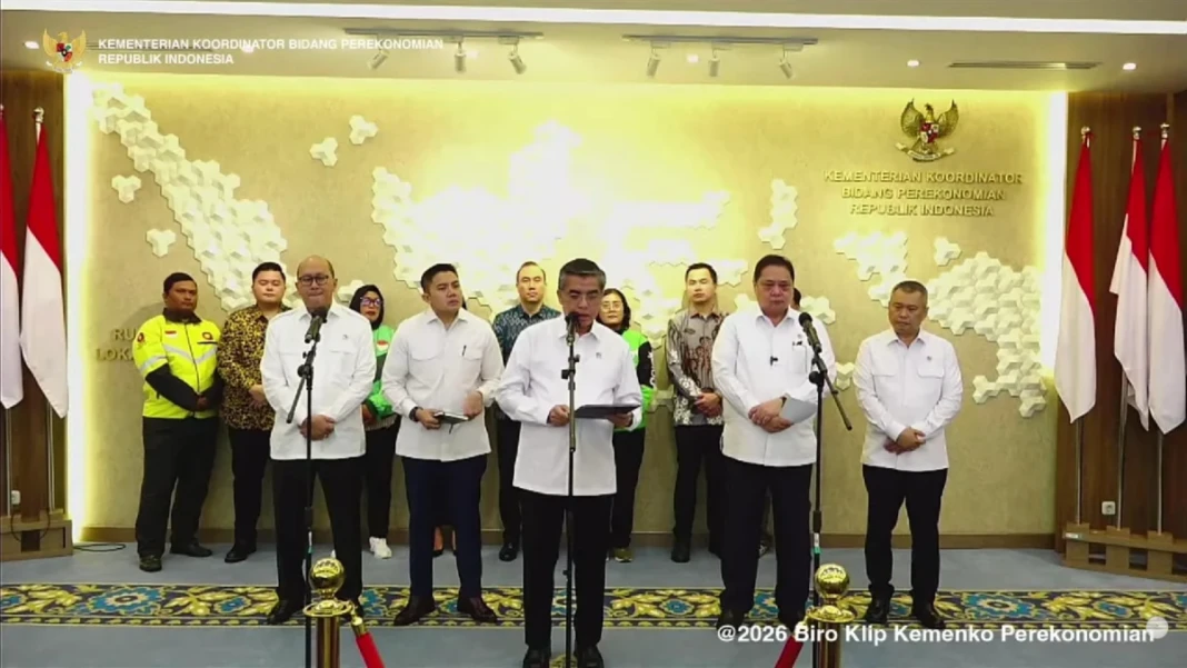 Konferensi Pers Kebijakan THR, BHR, dan Stimulus Ekonomi Idul Fitri 2026