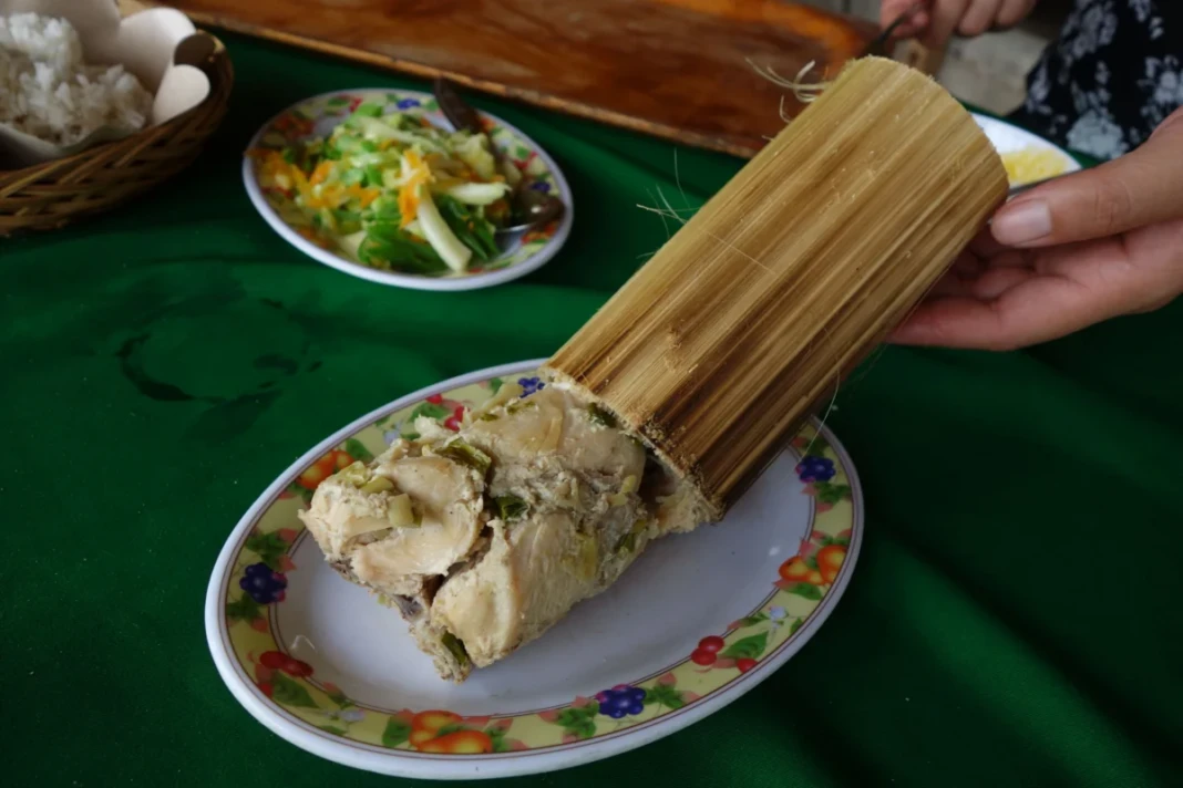 Kuliner khas Toraja, Pa'piong.