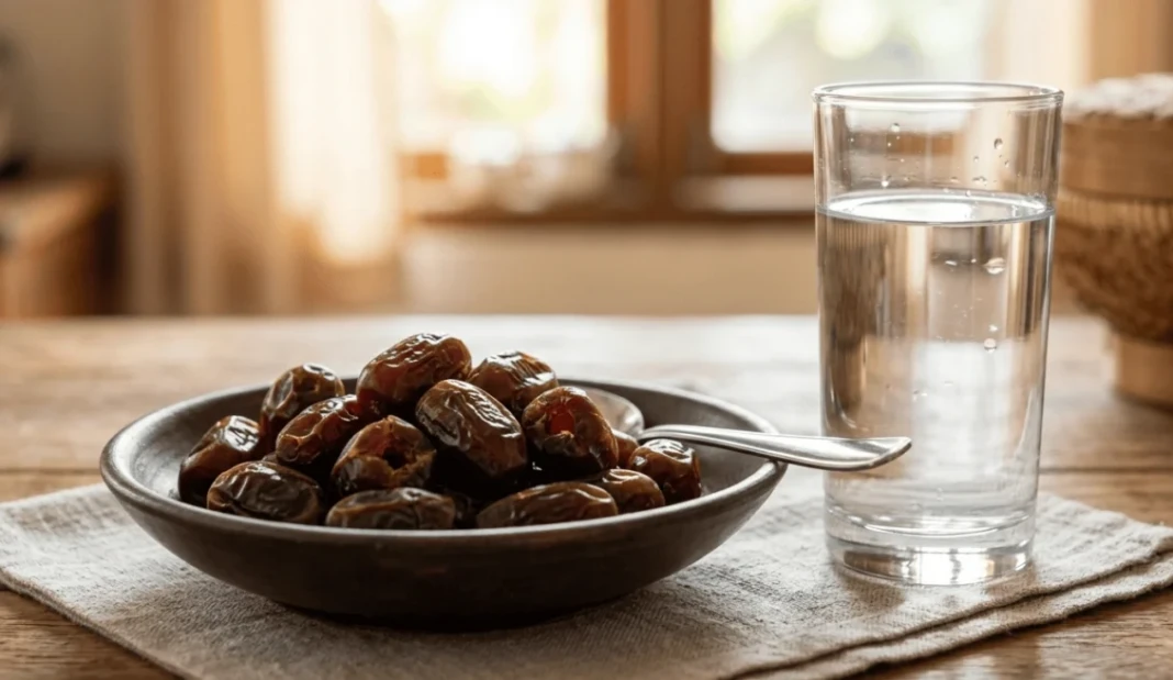 Kurma dan Air Putih