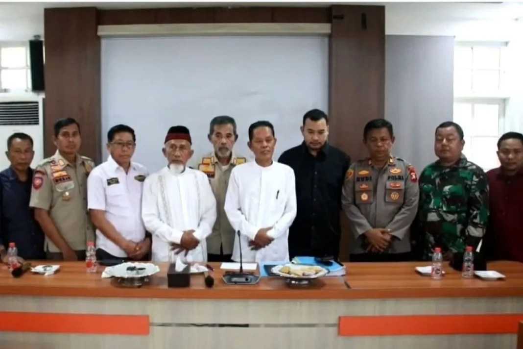 Mediasi penyelesaian terkait kisruh kepemilikan aset Masjid Nurut Tajdid di Kompleks BTN Pepabri