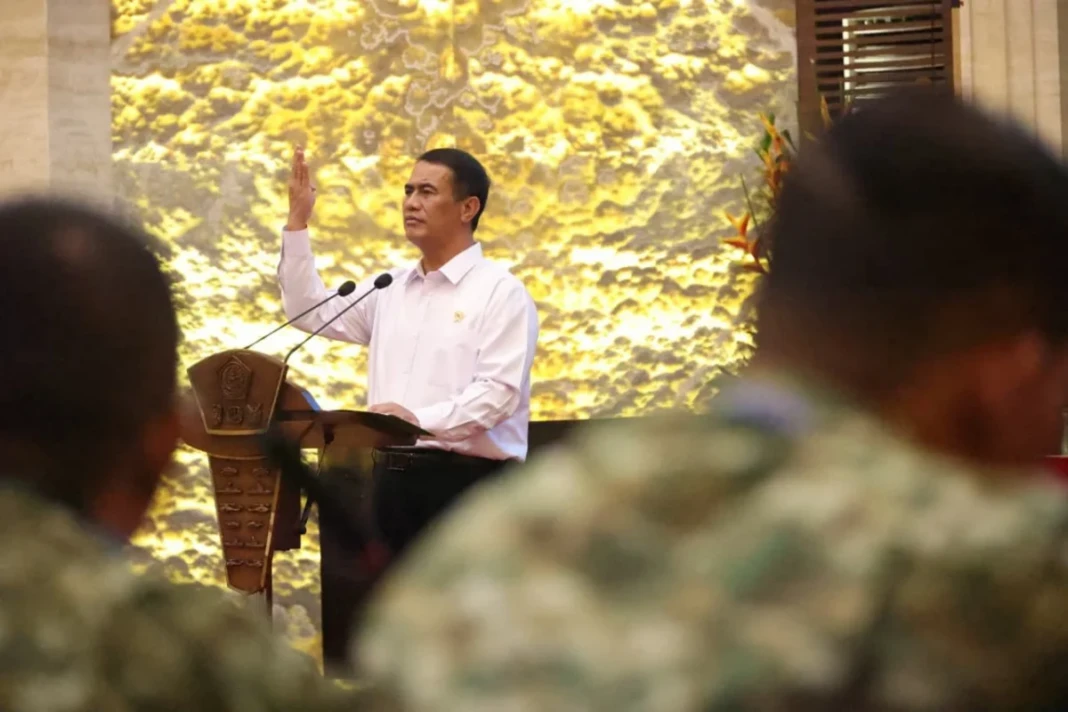 Mentan Amran Rakor TNI