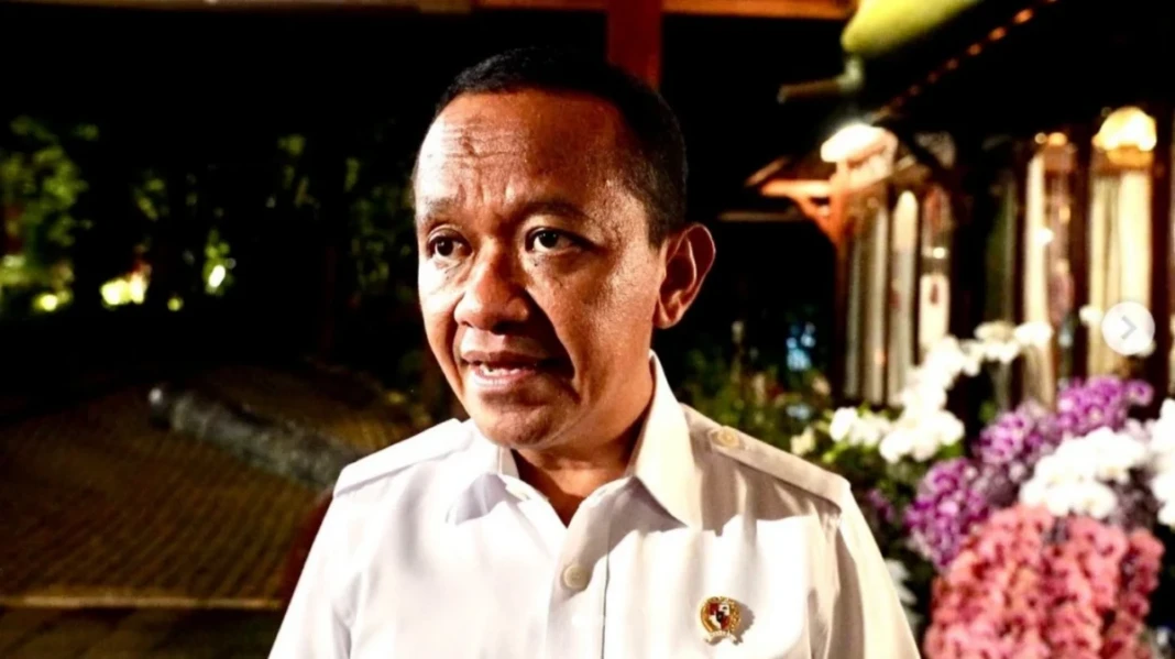 Menteri ESDM, Bahlil Lahadalia 