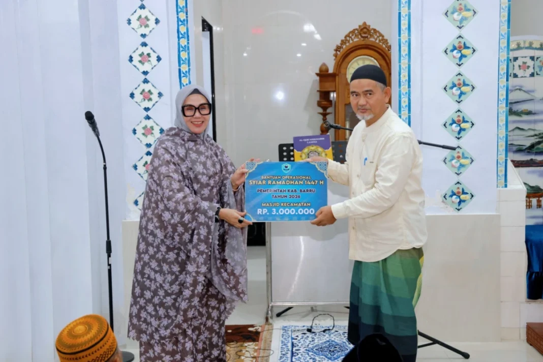 penyerahan bantuan syiar ramadhan