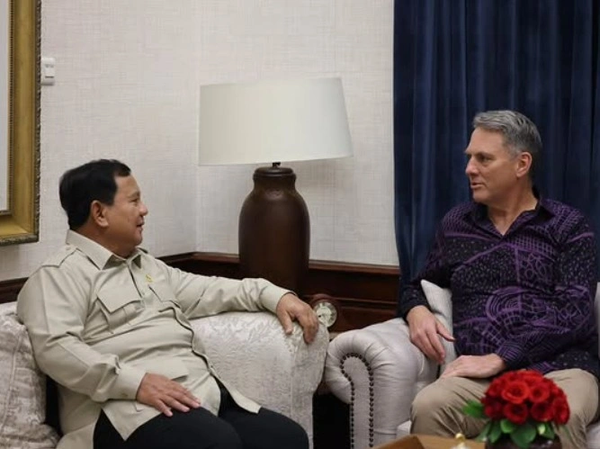 Presiden Prabowo bertemu wakil PM Australia, unggahan sekretariat kabinet