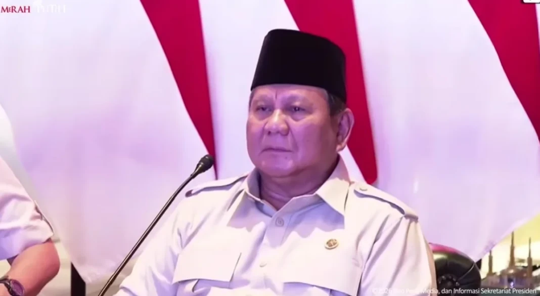 Sambutan presiden Prabowo dalam Peresmian 218 Jembatan, 9 Maret 2026