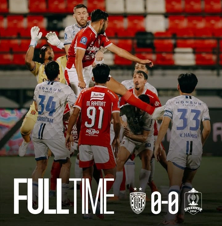 Hasil akhir Bali United vs Persijap Jepara berakhir 0-0 pada pekan ke-23 Super League Indonesia. Dok/baliunited