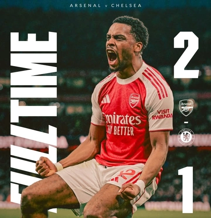 Arsenal sukses menaklukkan Chelsea 2-1 dalam laga sengit Premier League. dok/Arse