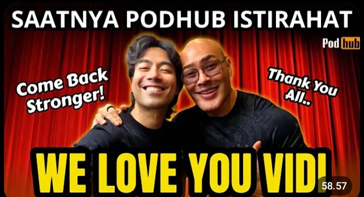 Episode terakhir Podhub, Podcast Vidi Aldiano bersama Deddy Corbuzier. dok/deddycorbuzier
