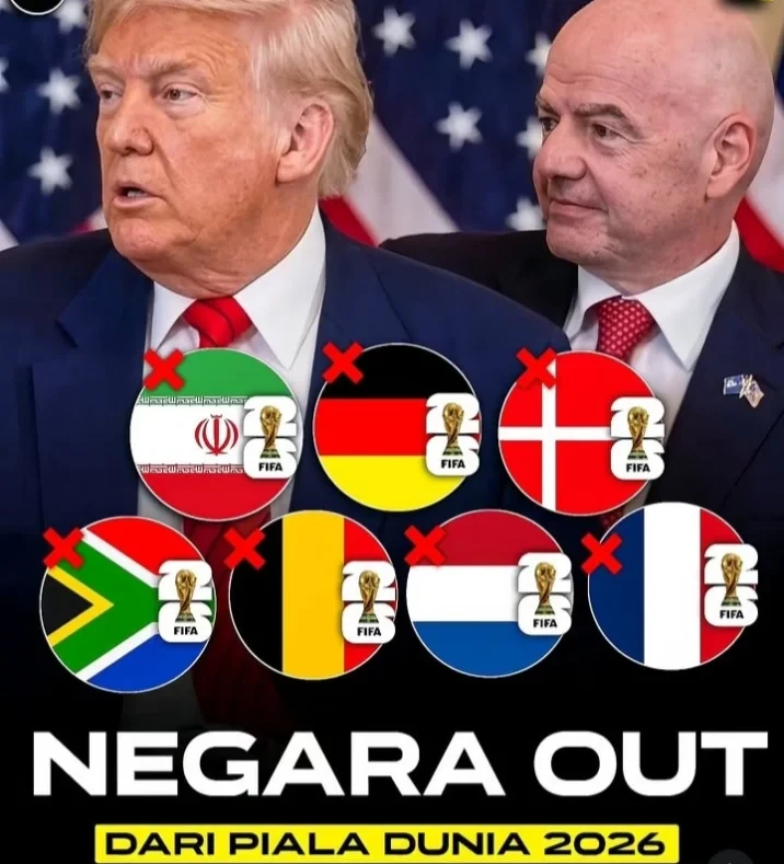 Rumor beredar bahwa Spanyol, Jerman hingga Prancis mempertimbangkan mundur dari Piala Dunia 2026 akibat tensi geopolitik. dok/laodefootball