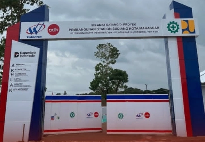 Pembangunan stadion sudiang makassar 2026. dok/psminfo1915