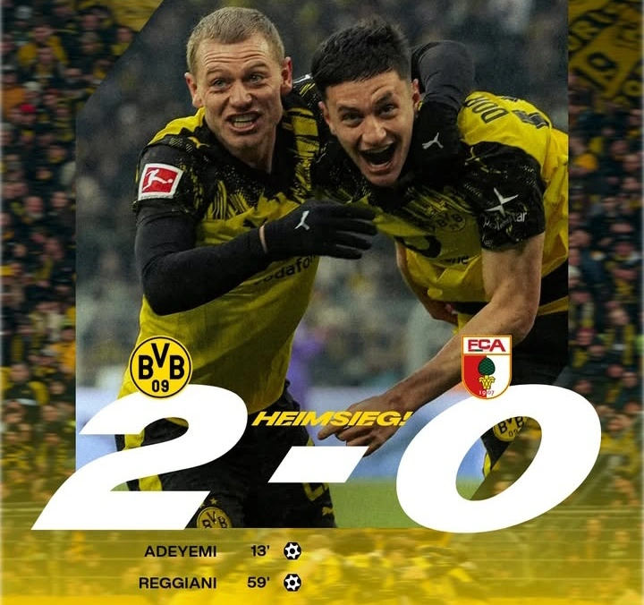 Borussia Dortmund meraih kemenangan 2-0 atas Augsburg pada pekan ke-26 Bundesliga. Dok/bvb