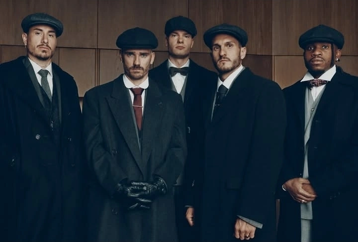 Atletico Madrid sebagai bagian promosi film Netflix “Peaky Blinders: The Immortal Man”. dok/atletico