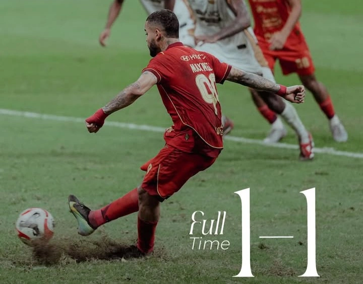 Persija vs Dewa United 1-1: Gol Maxwell Dibalas Messidoro, Persaingan Papan Atas Liga Makin Panas