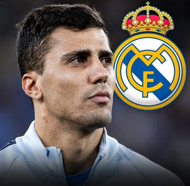 Pemain Manchester City, Rodri dirumorkan bergabung ke Real Madrid pada bursa transfer nanti. dok/fabriziorom