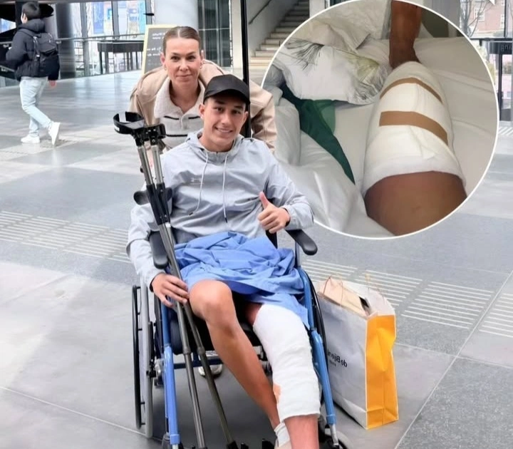 Pemain Timnas Indonesia, Miliano Jonathans sukses menjalani operasi ACL usai cedera saat membela Excelsior Rotterdam. dok/milianojonatans