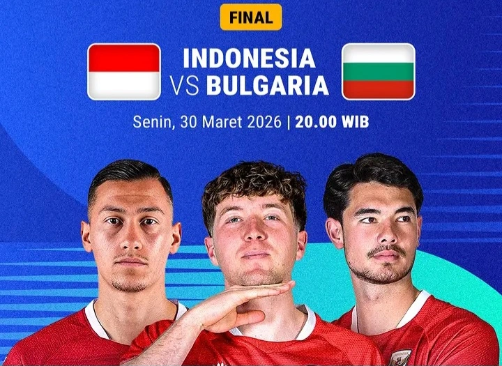 Timnas Indonesia menghadapi Bulgaria di final FIFA Series. dok/vidio