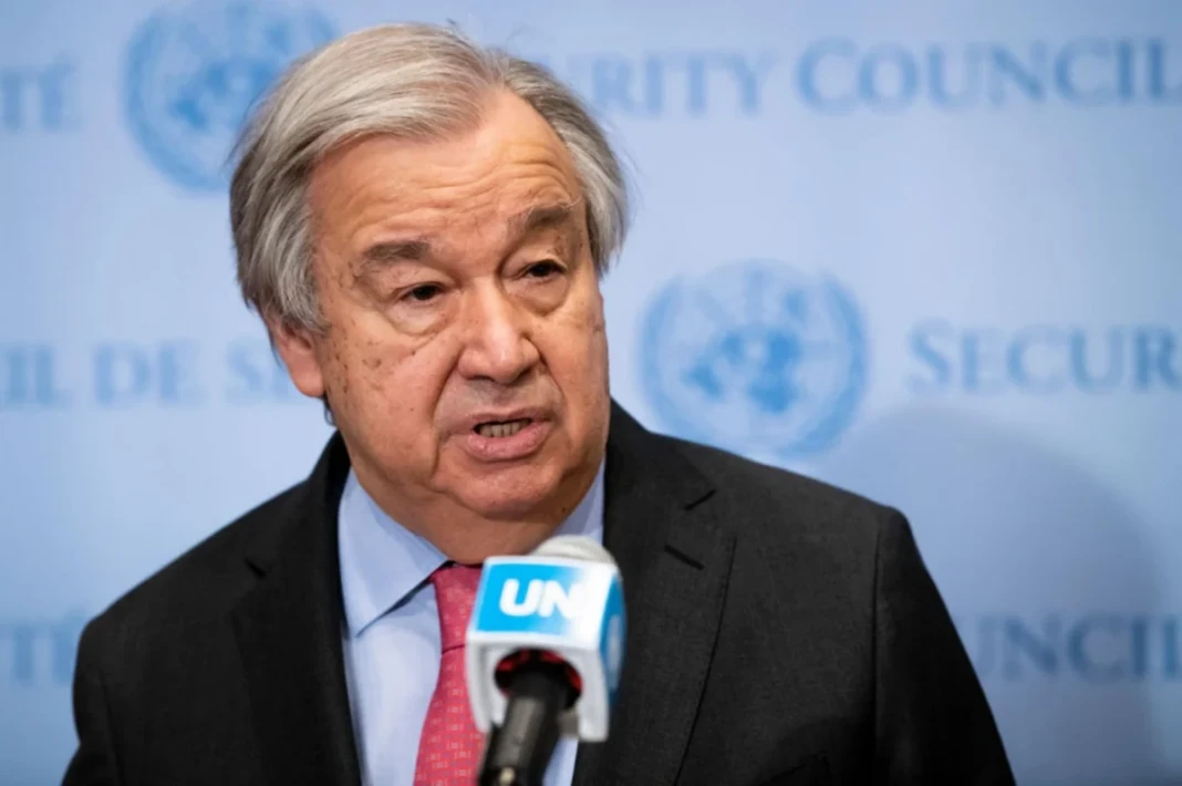 Sekjen PBB, Antonio Guterres