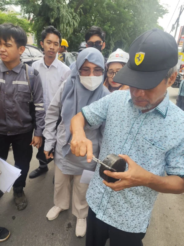 Uji Ketebalan Jalan Hertasning