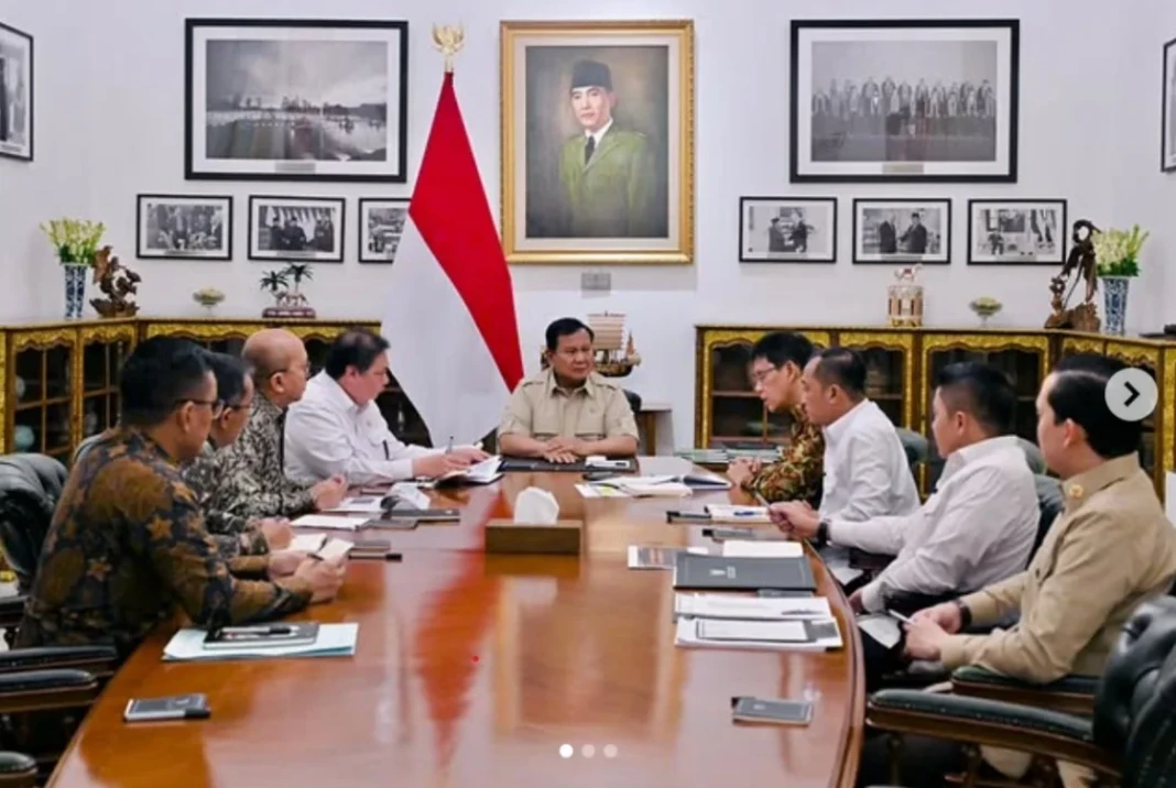 unggahan akun instagram resmi sekretariat kabinet