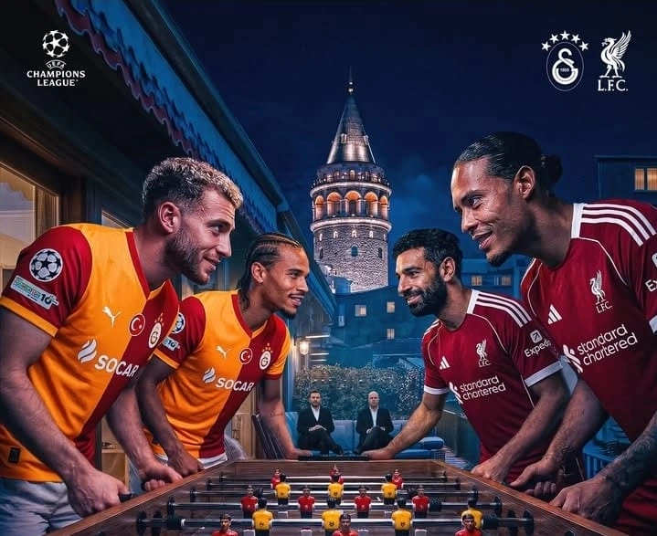 Galatasaray menjamu Liverpool pada leg pertama babak 16 besar Liga Champions 2025/2026. dok/galatasaray