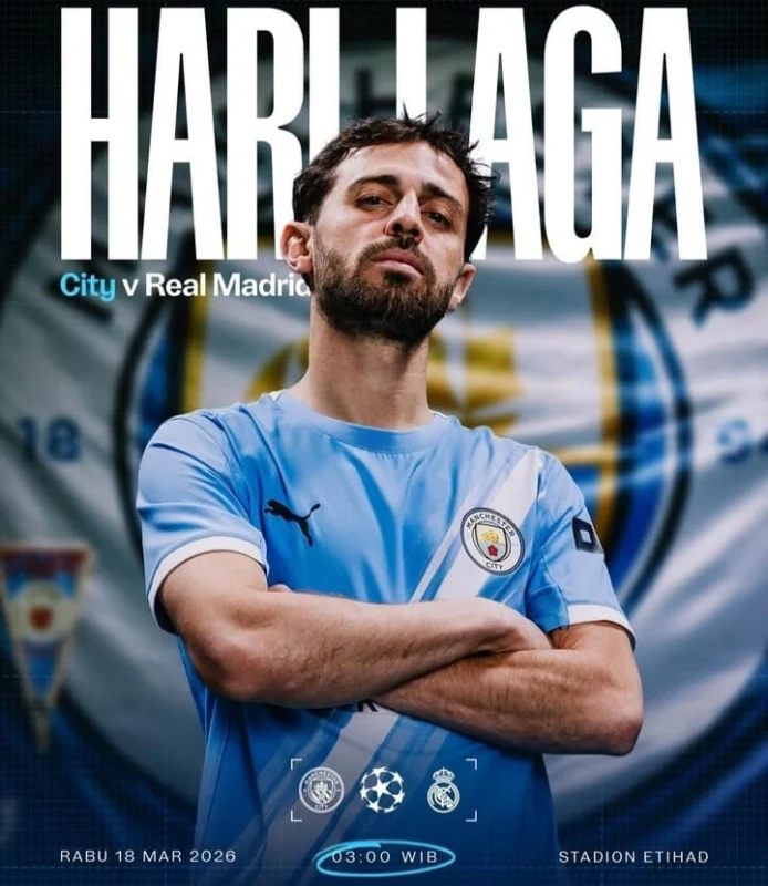 Pertandingan leg kedua Liga Champions antara Manchester City dan Real Madrid di stadion Etihad. dok/mancity