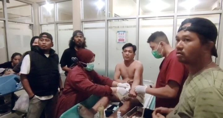 Gibran, korban penganiayaan oleh dua pemuda yang diduga dipengaruhi minuman beralkohol