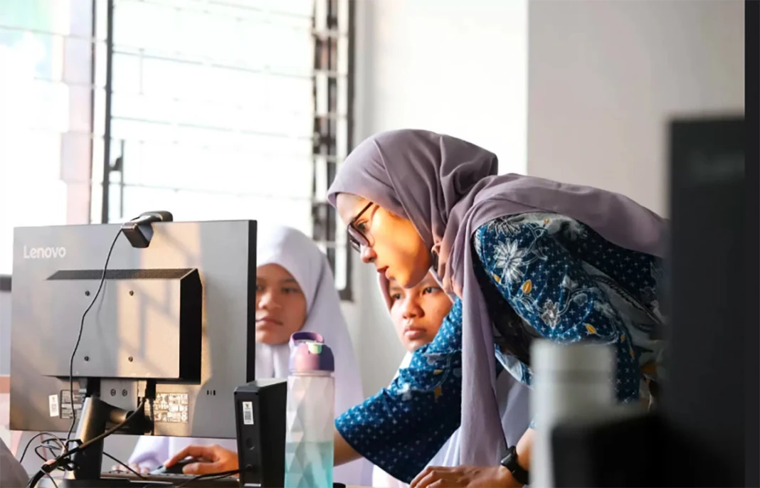 Ilustrasi guru mengajar (Dok JawaPos Group)