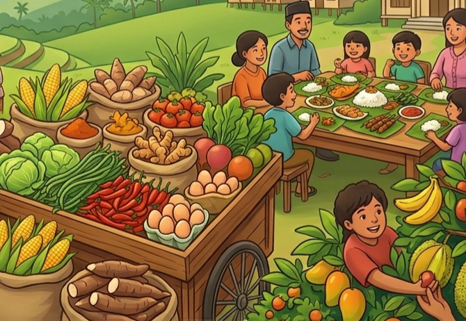 Ilustrasi pangan