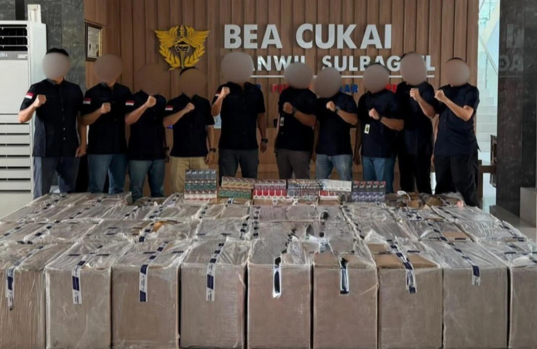 Kantor Wilayah Direktorat Jenderal Bea dan Cukai Sulsel amankan 670 ribu rokok ilegal