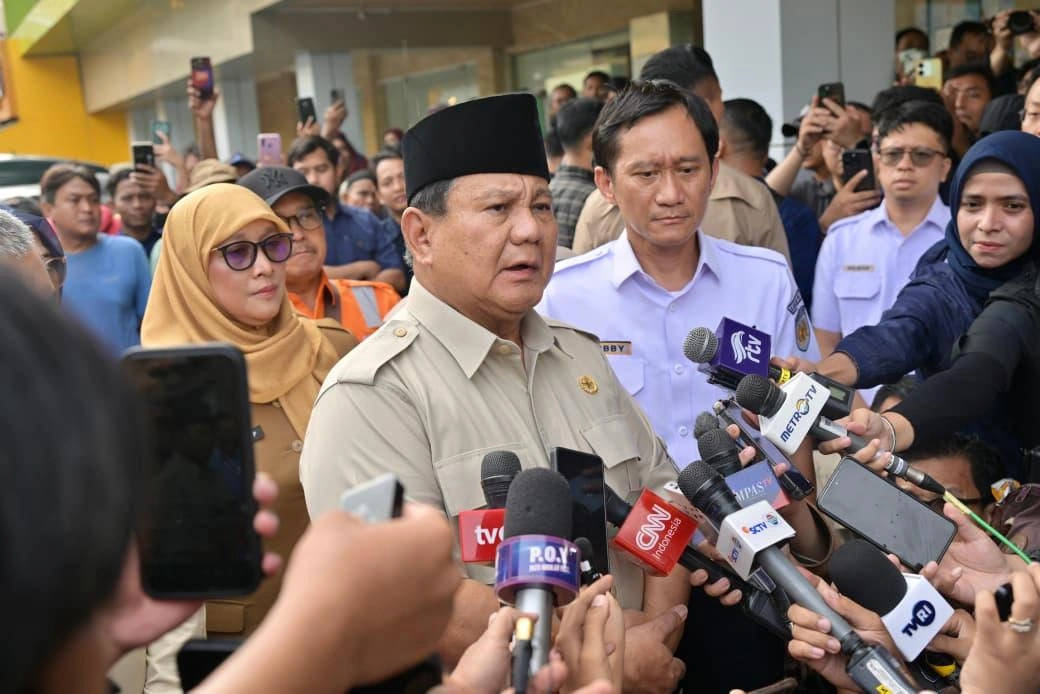 Keterangan Pers Presiden Prabowo usai mengunjungi korban kecelakaan kereta di RSUD dr Chasbullah Abdulmadjid