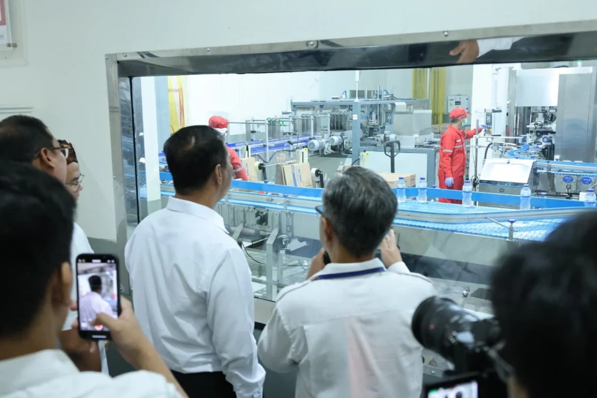 Menteri Pertanian Andi Amran Sulaiman di Science Techno Park IPB, Bogor, Kamis (9:4:2026)