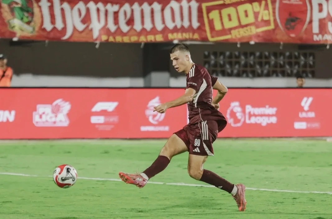 Momen PSM mencetak gol